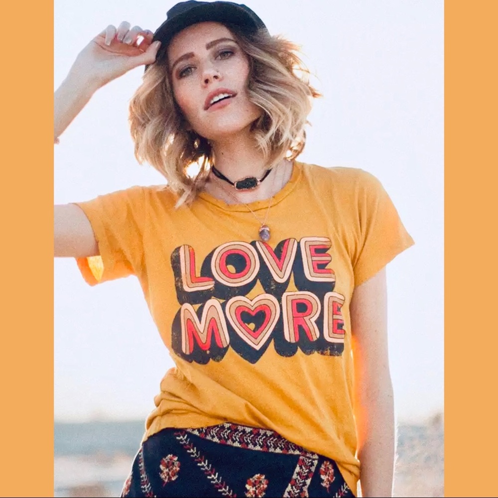 LOVE MORE Tee COMING SooN Taking preorders Now